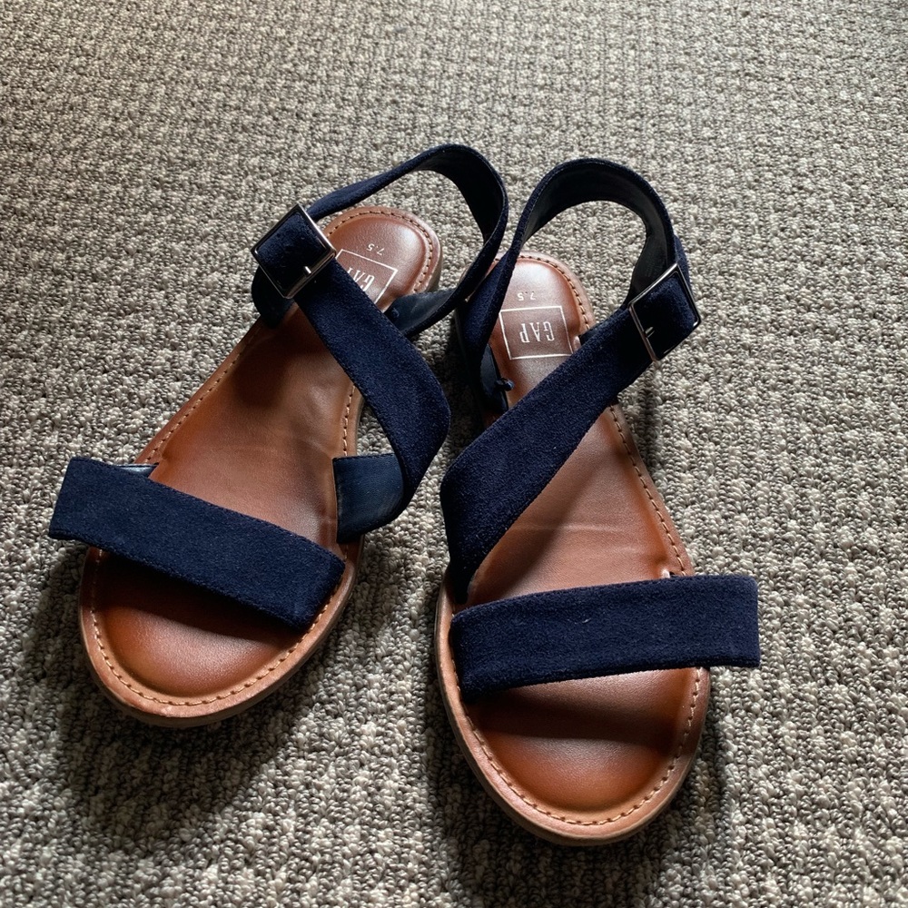 Blue Gap Sandals